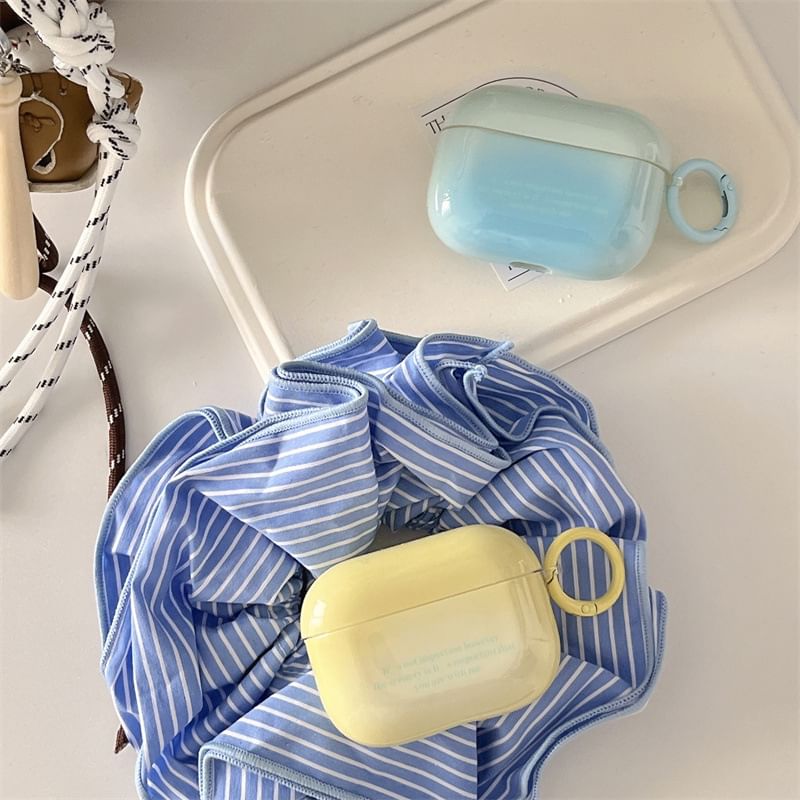 Lettering Gradient AirPods / Pro Earphone Case Skin