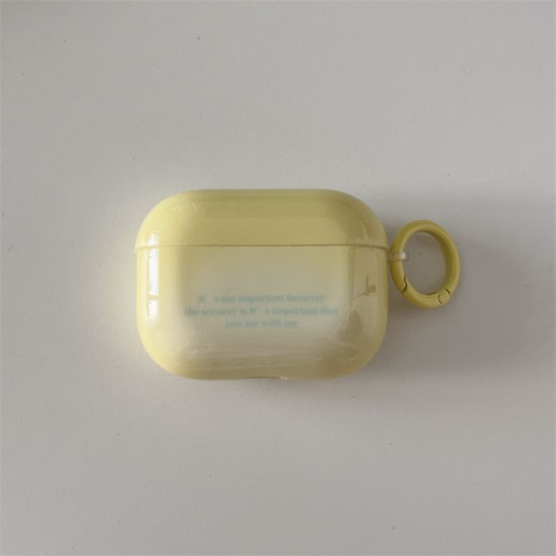 Lettering Gradient AirPods / Pro Earphone Case Skin
