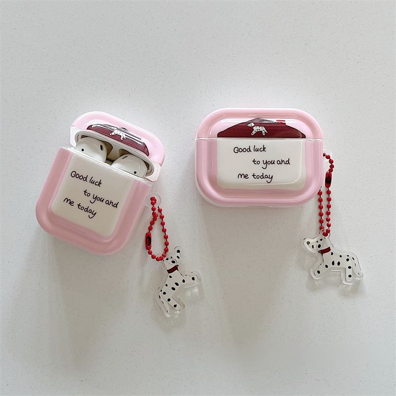 Dog House AirPods / Pro Earphone Case Skin with Charm