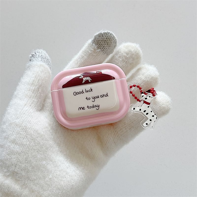 Dog House AirPods / Pro Earphone Case Skin with Charm