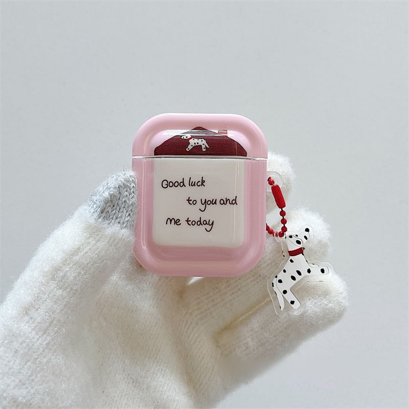 Dog House AirPods / Pro Earphone Case Skin with Charm