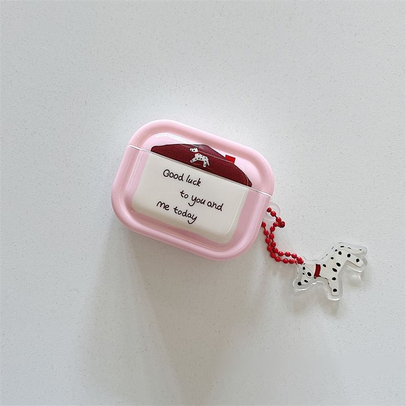 Dog House AirPods / Pro Earphone Case Skin with Charm