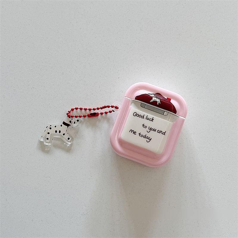 Dog House AirPods / Pro Earphone Case Skin with Charm