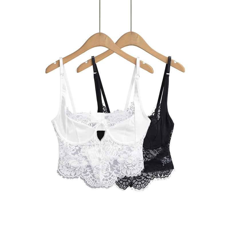 Lace Crop Cami