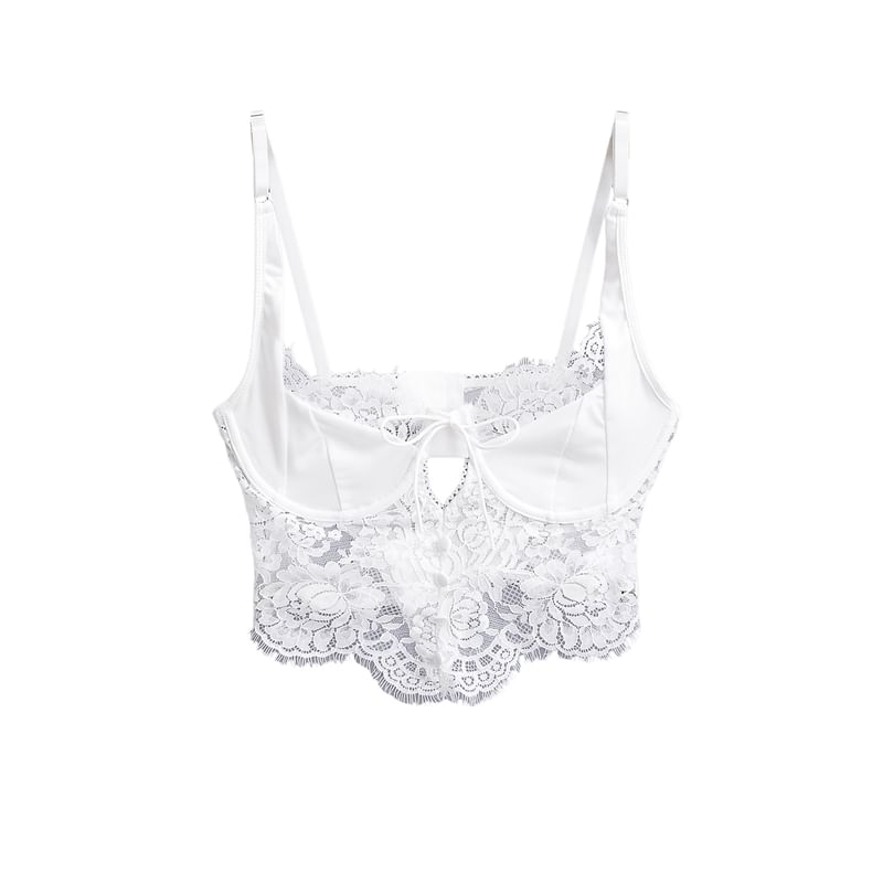 Lace Crop Cami