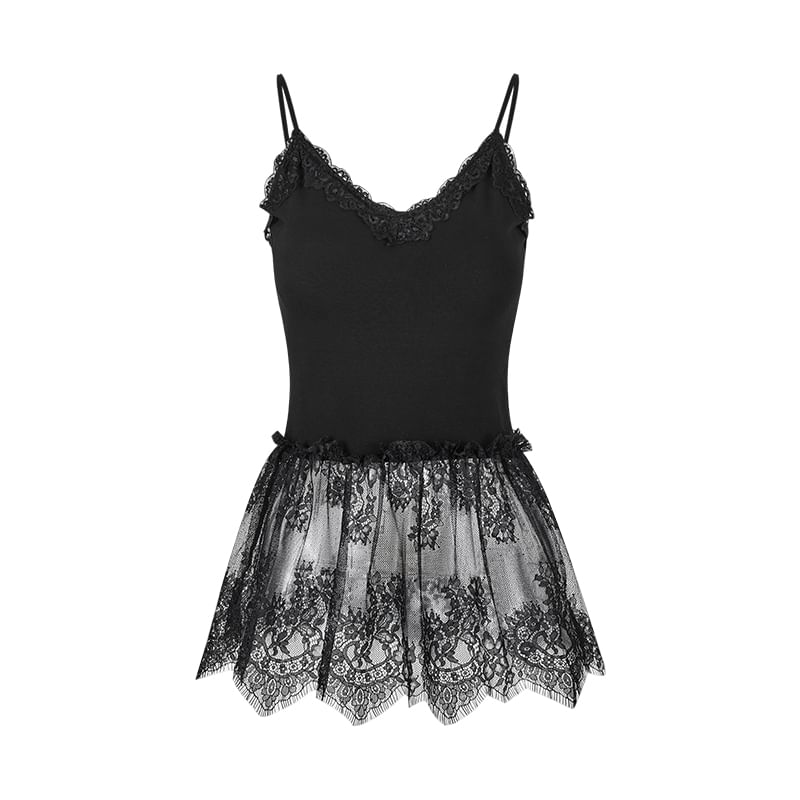 Lace V-Neck Camisole Top