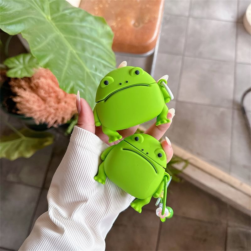 Frog AirPods / Pro Earphone Case Skin / Charm / Set