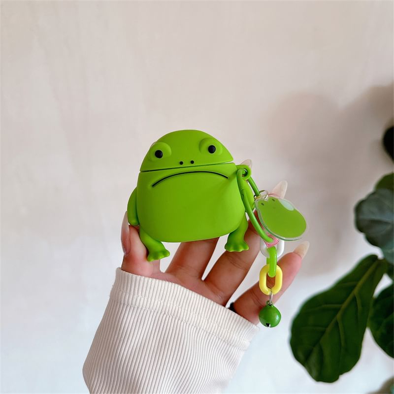 Frog AirPods / Pro Earphone Case Skin / Charm / Set