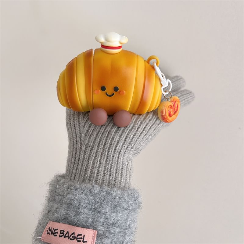 Skin Charm Earphone Pro / Croissant AirPods Case Set