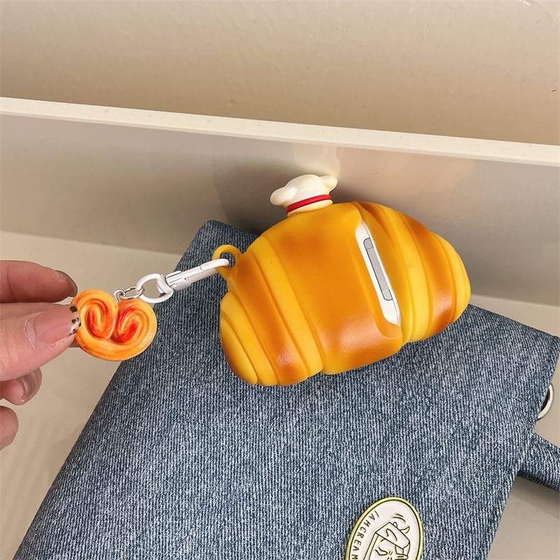 Skin Charm Earphone Pro / Croissant AirPods Case Set