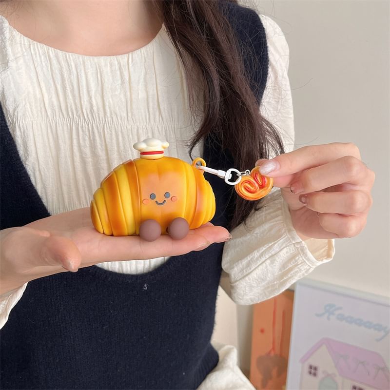 Skin Charm Earphone Pro / Croissant AirPods Case Set