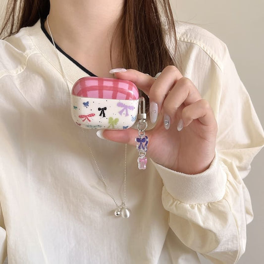 Bow Print AirPods Case / Charm