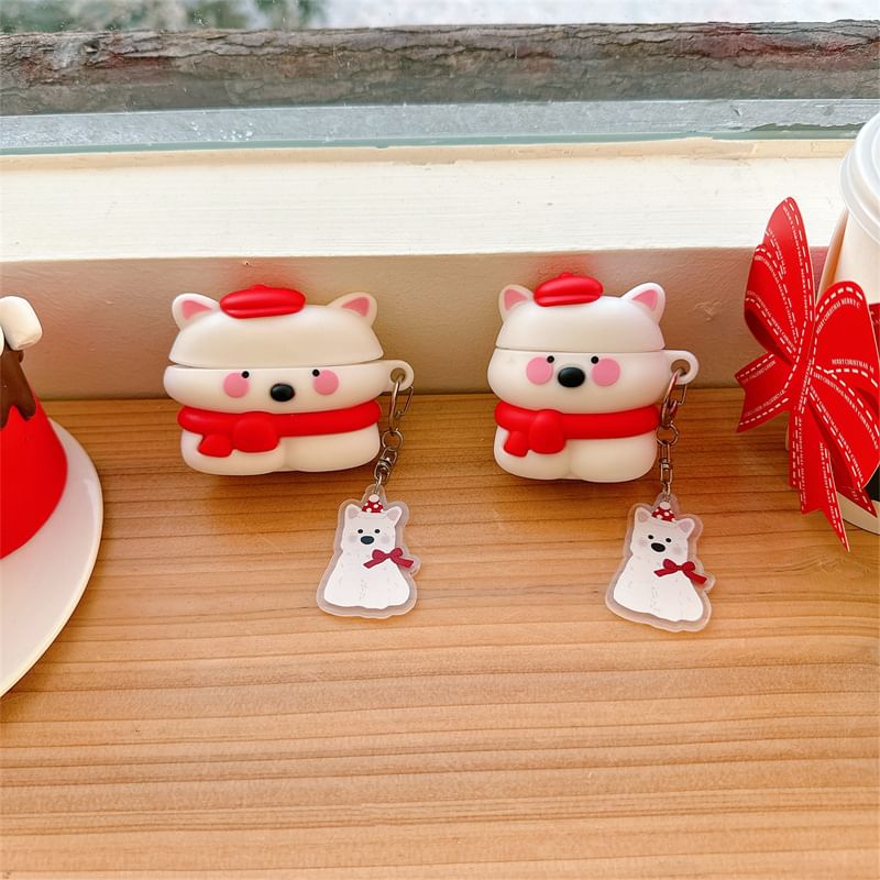 Dog AirPods / Pro Earphone Case Skin / Charm / Set