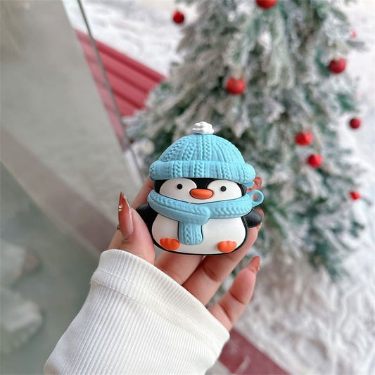 Penguin AirPods / Pro Earphone Case Skin / Charm / Set