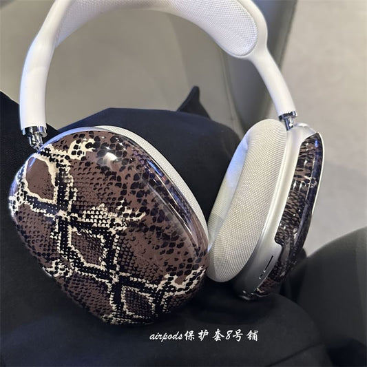 Snake Skin Print AirPods Max Earphone Skin