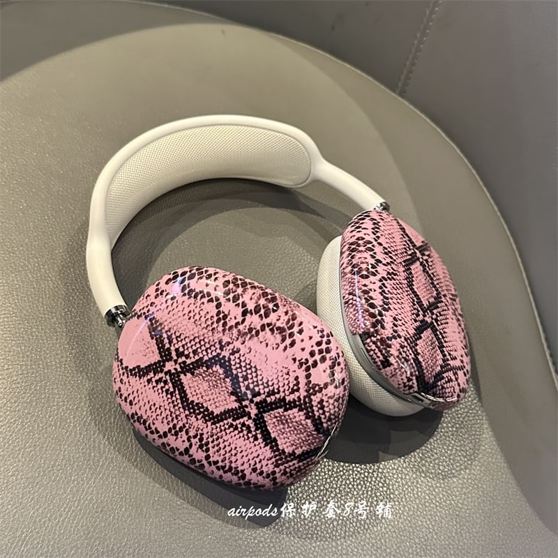 Snake Skin Print AirPods Max Earphone Skin
