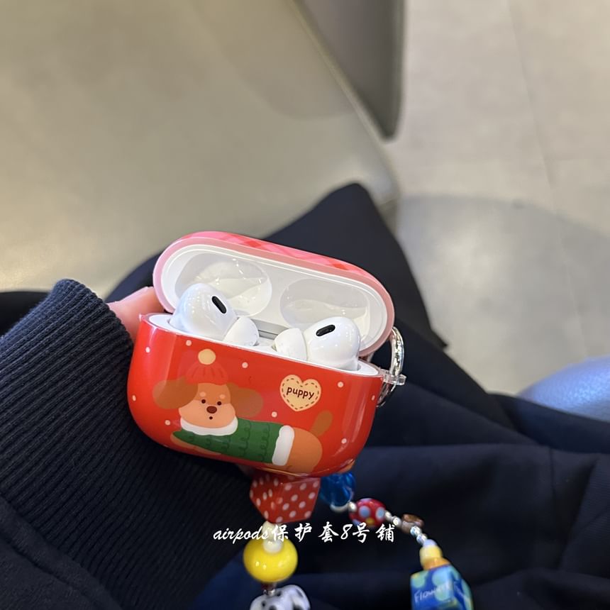 Dog AirPods / Pro Earphone Case Skin / Strap / Set