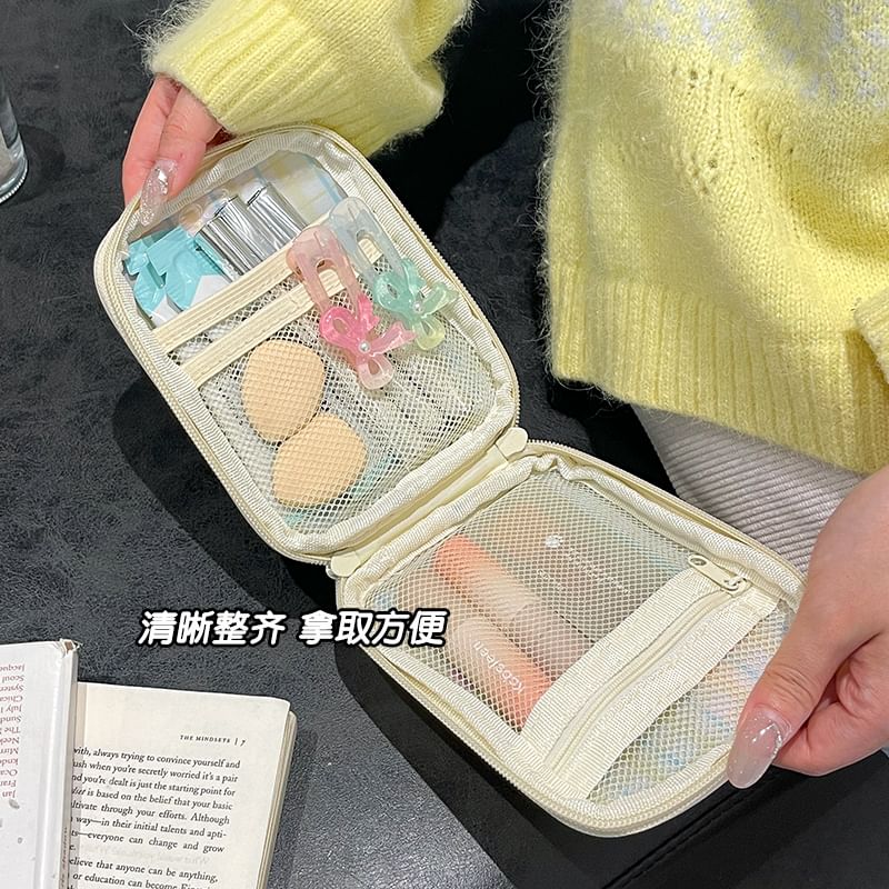 Animal Plaid PVC Makeup Bag (Various Designs)