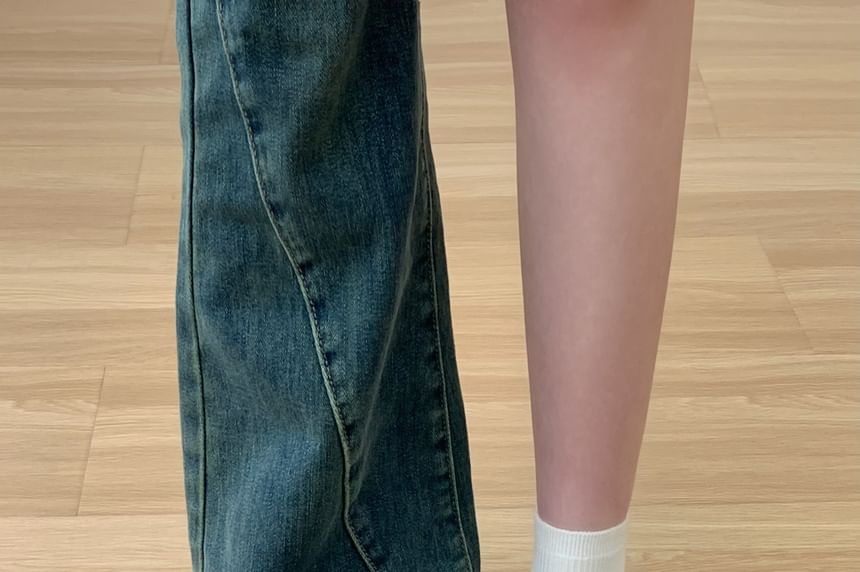 Faux Leather Mary Jane Shoes