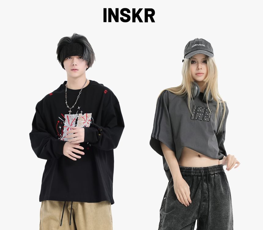 Drawstring Waist Washed Baggy Cargo Pants