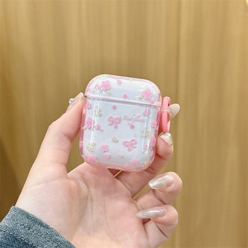 Bow AirPods / Pro Earphone Case Skin / Charm / Set