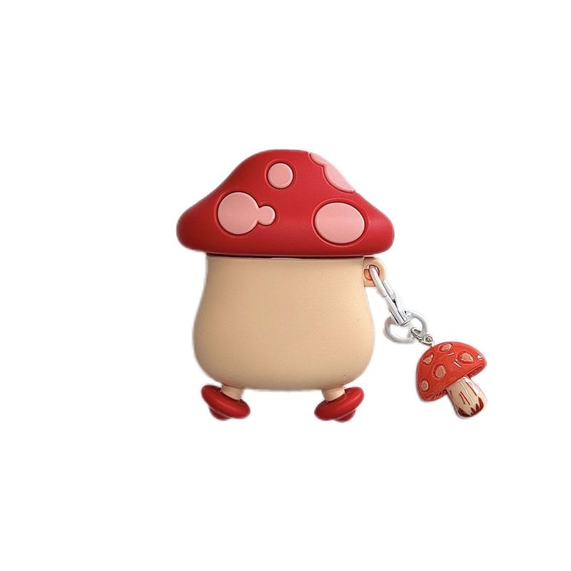 Mushroom AirPods / Pro Earphone Case Skin / Charm / Set