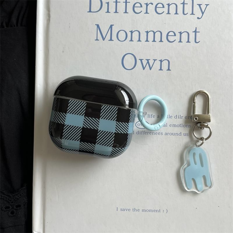 Plaid Phone Case / Charm / Set