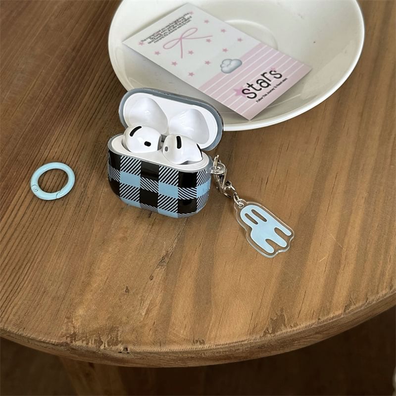 Plaid Phone Case / Charm / Set