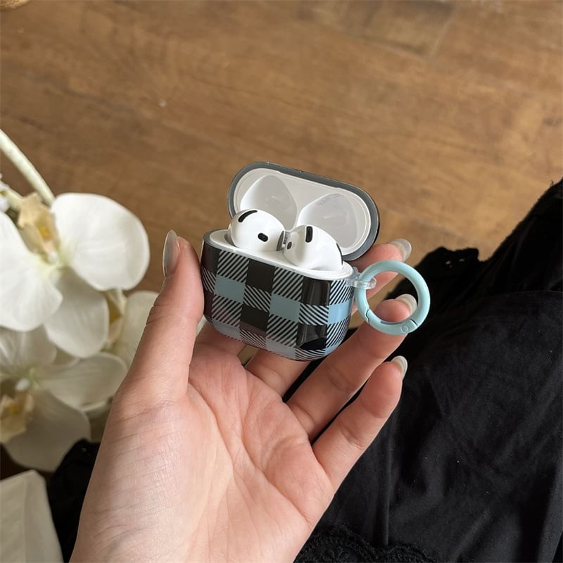 Plaid Phone Case / Charm / Set