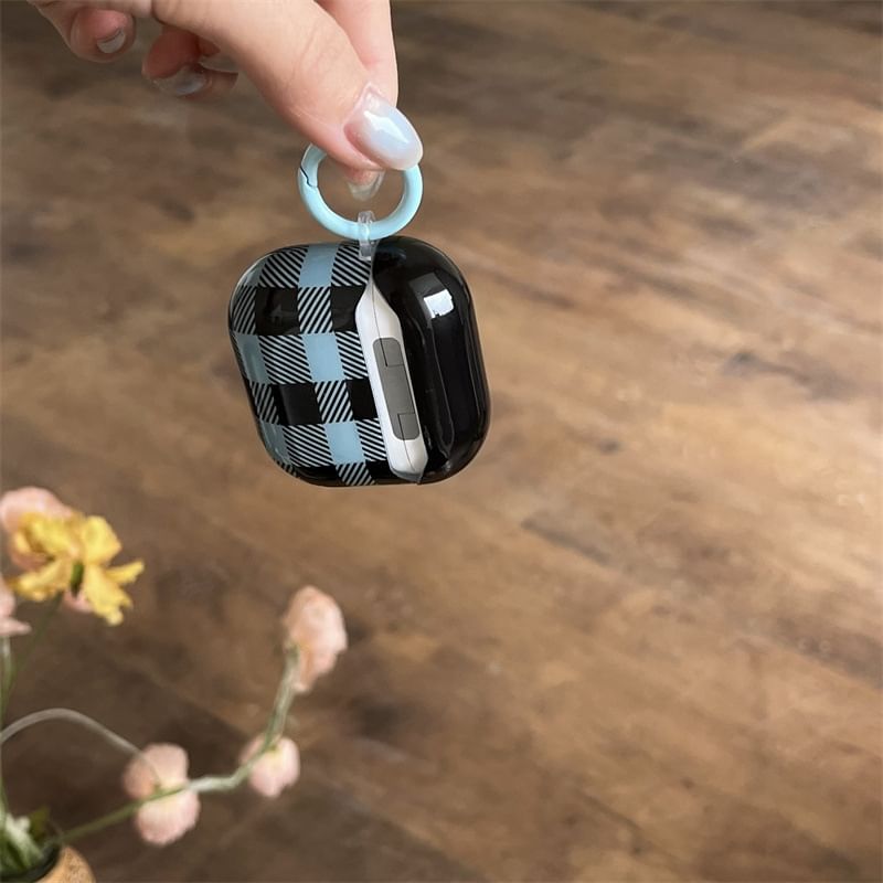 Plaid Phone Case / Charm / Set