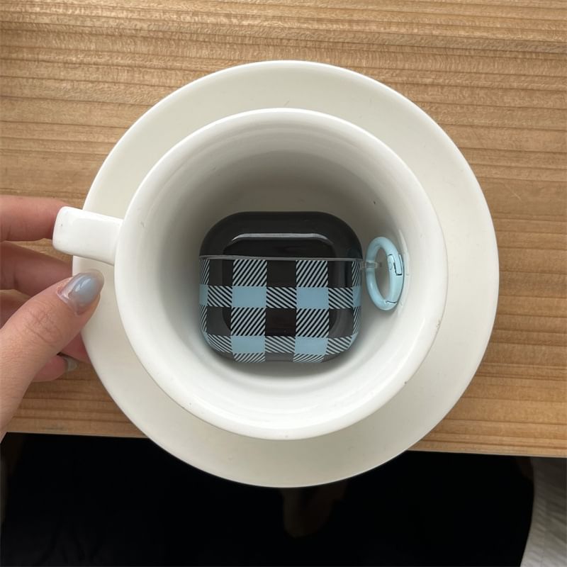 Plaid Phone Case / Charm / Set