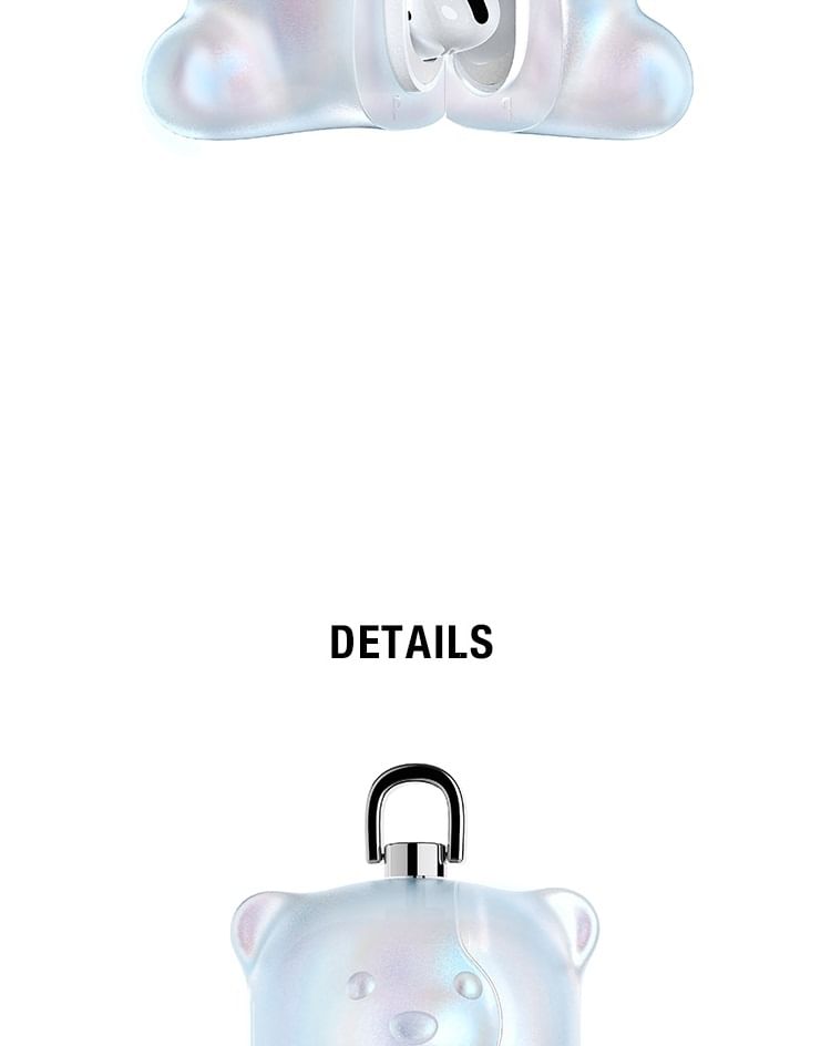 Bear Holographic AirPods / Pro Earphone Case Skin