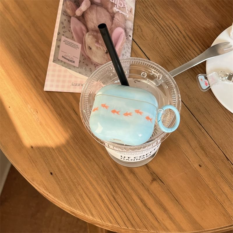 Goldfish AirPods / Pro Earphone Case Skin / Charm / Set