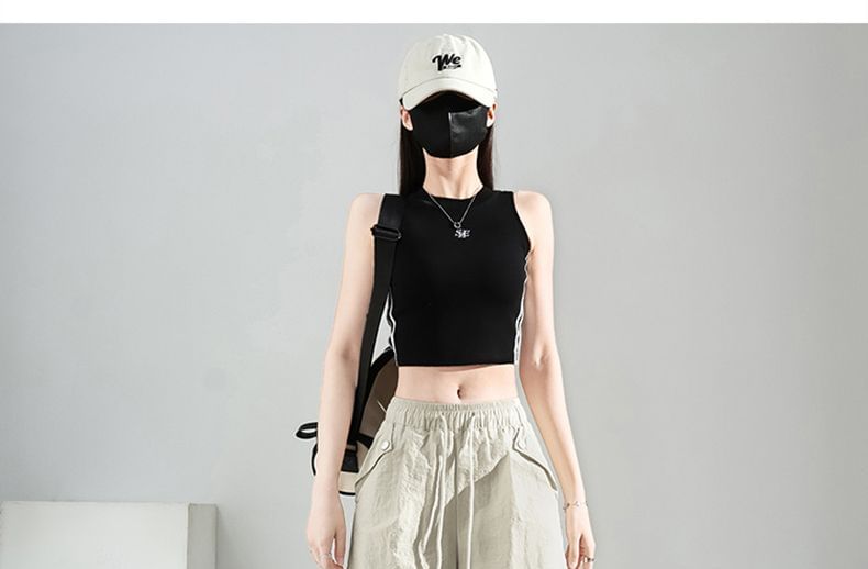 Drawstring Waist Plain Baggy Cargo Pants (Various Designs)