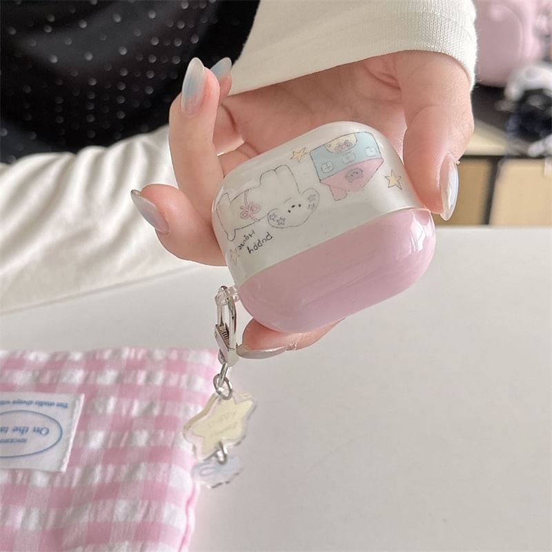 Dog Apple AirPods / Pro Earphone Case Skin / Charm / Set