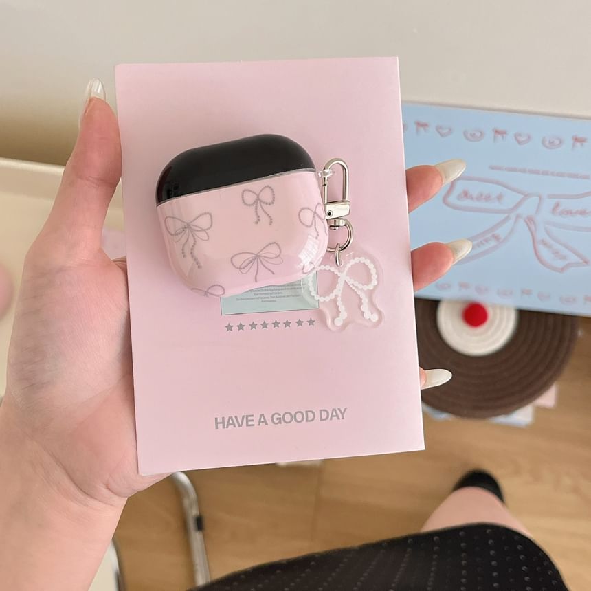 Bow Apple AirPods / Pro Earphone Case Skin / Strap / Set