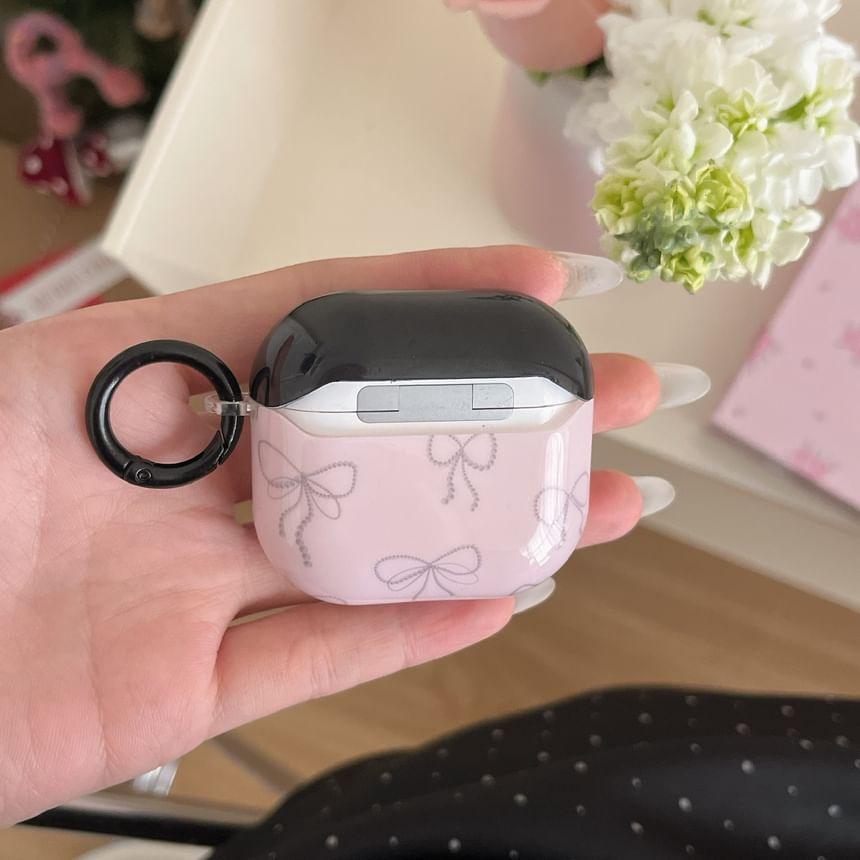 Bow Apple AirPods / Pro Earphone Case Skin / Strap / Set