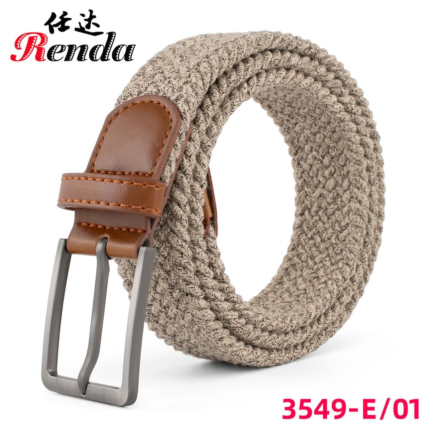 Braided Elastic Belt