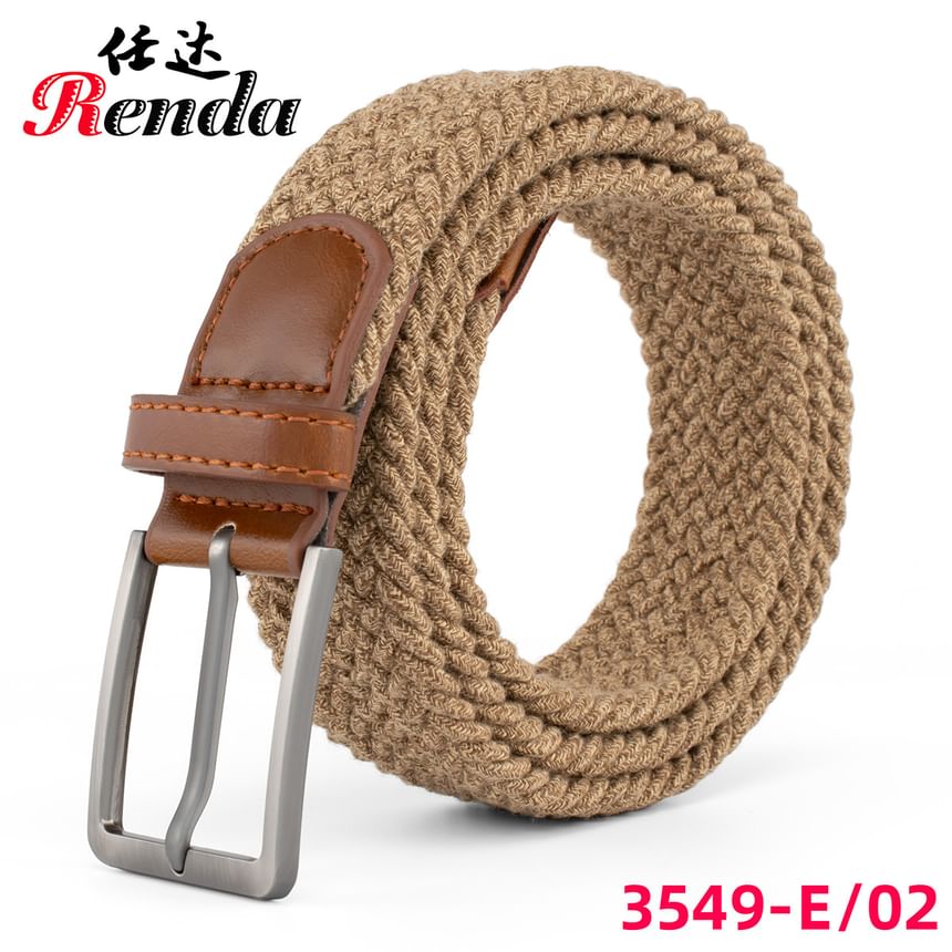 Braided Elastic Belt