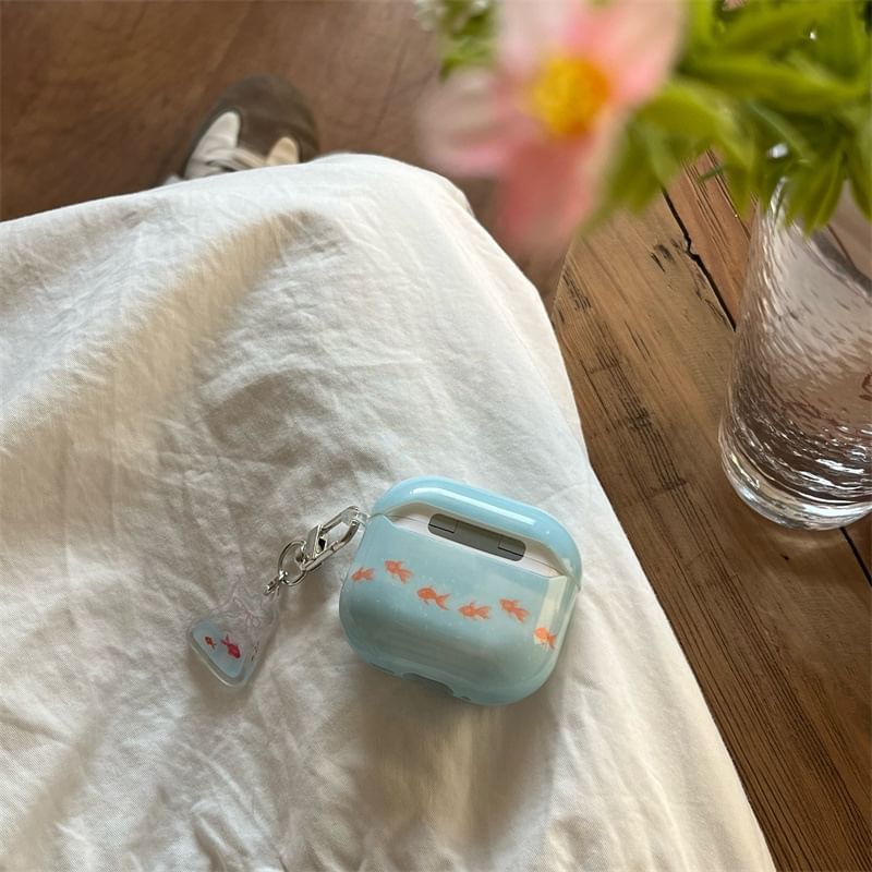 Fish Print AirPods Case
