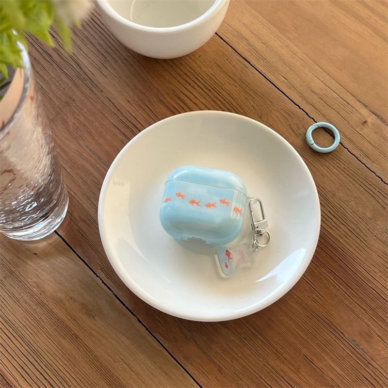 Fish Print AirPods Case