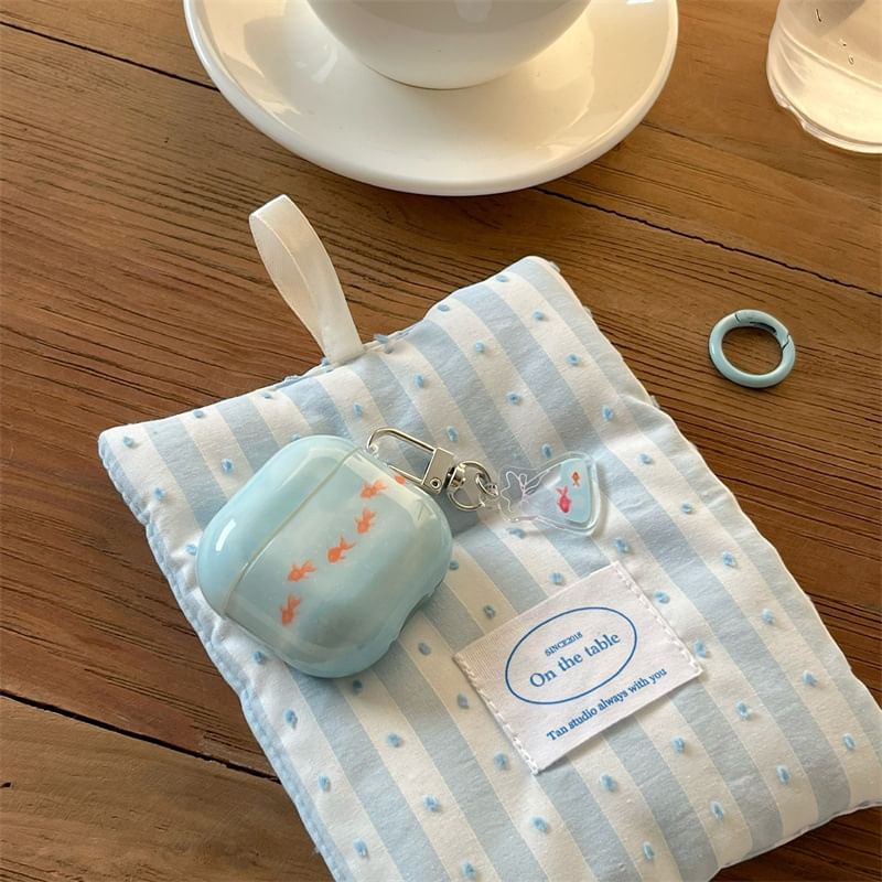 Fish Print AirPods Case