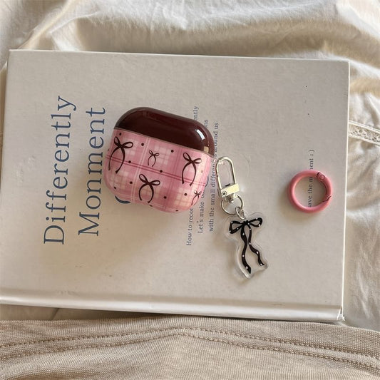 Bow Print AirPods Case