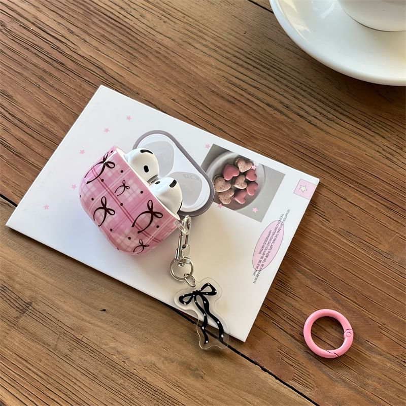Bow Print AirPods Case
