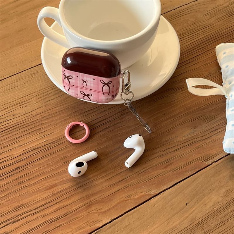 Bow Print AirPods Case