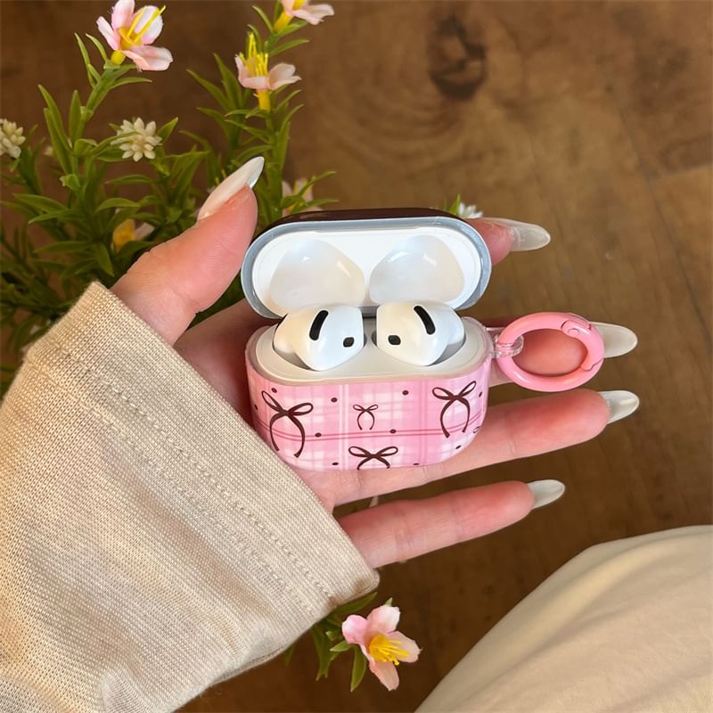 Bow Print AirPods Case