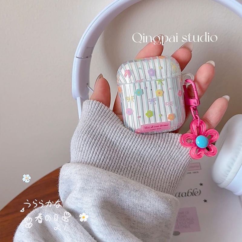 Floral Airpods / Pro Earphone Case / Flower Charm / Set