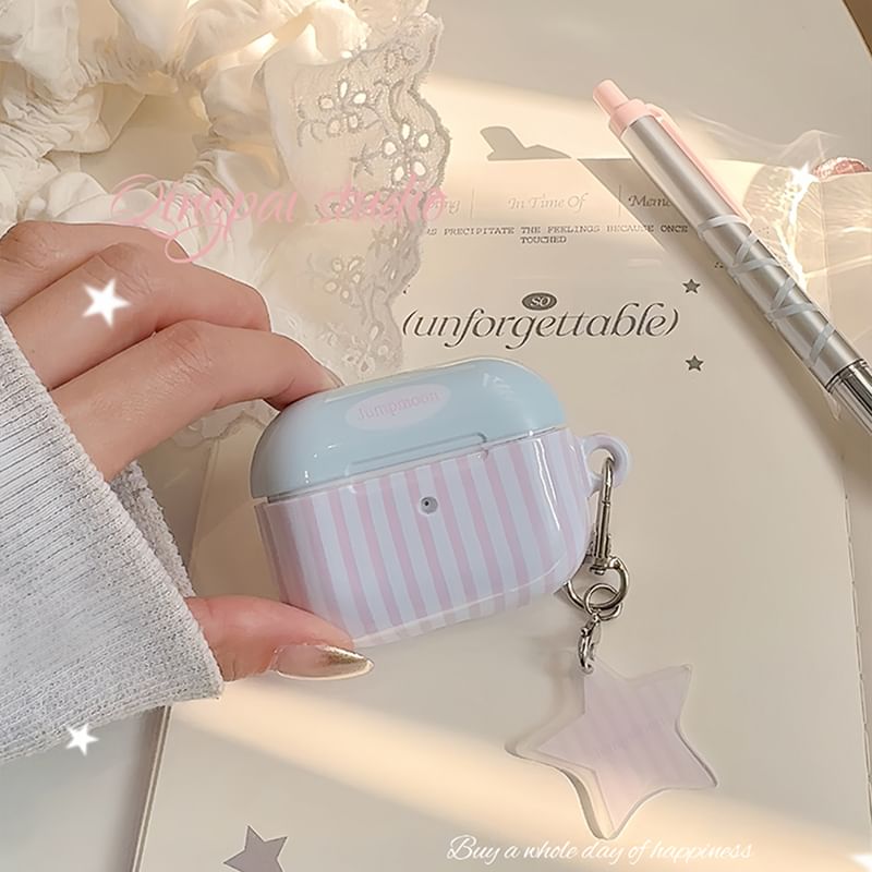 / Earphone Charm Patterned Case + Set: Pro Airpods