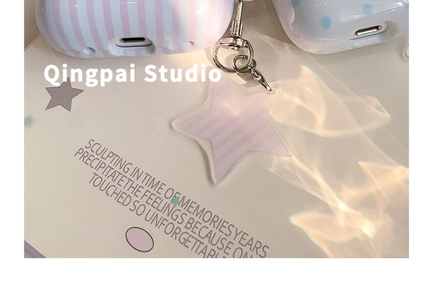 / Earphone Charm Patterned Case + Set: Pro Airpods