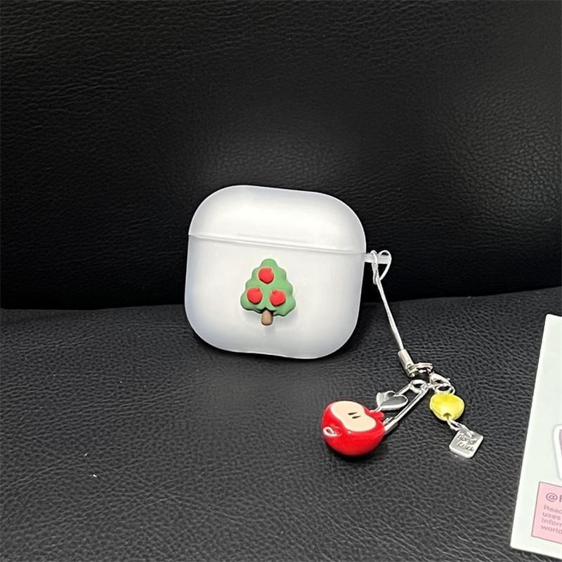 Apple Tree Apple AirPods / Pro Earphone Case Skin with Charm